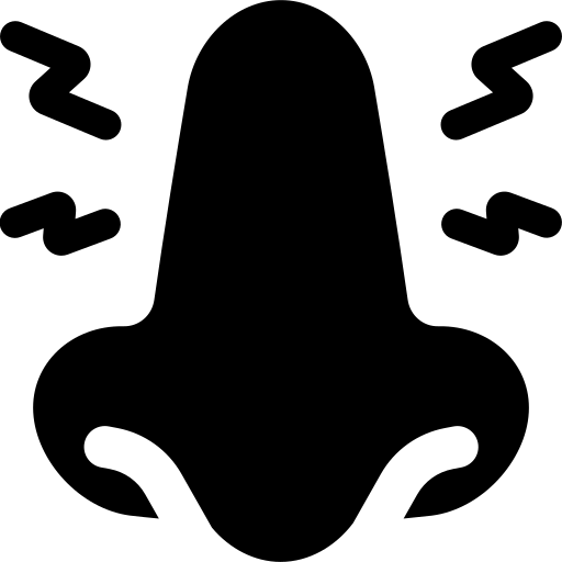 vector of a sinusitis in black.png